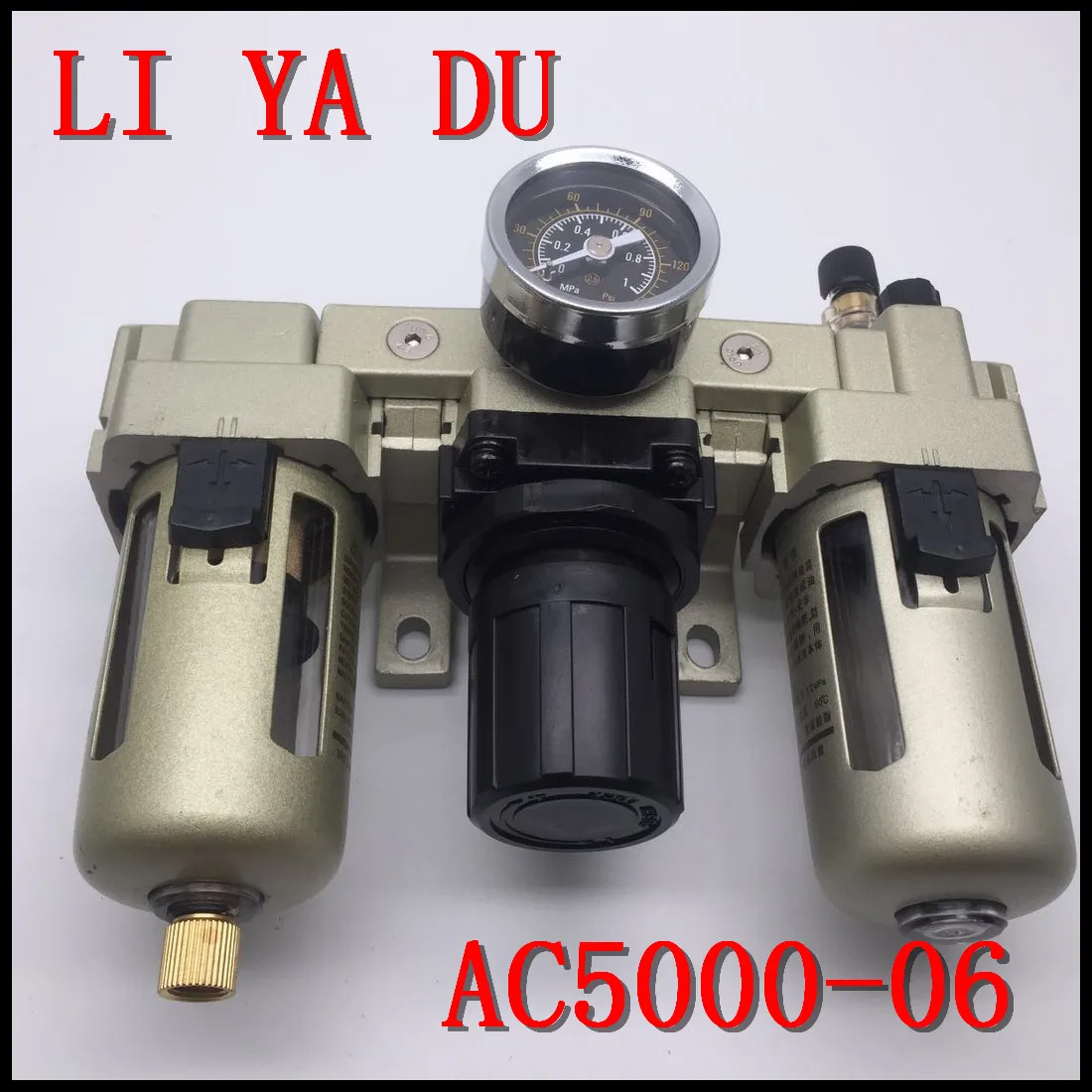 

AC5000-06 G3/4 Air source processor Air filter relief valve Sanlian pieces