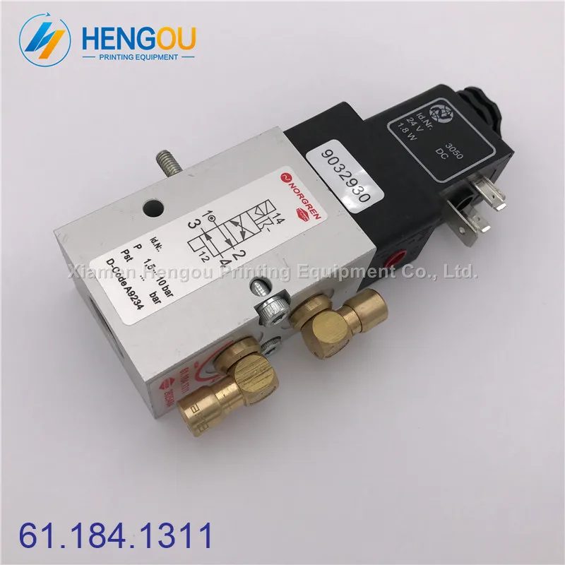 

4 Pieces New 61.184.1311 Cylinder Valve for CD102 SM102 Printing Machinery Parts Hengoucn Valve 2625484