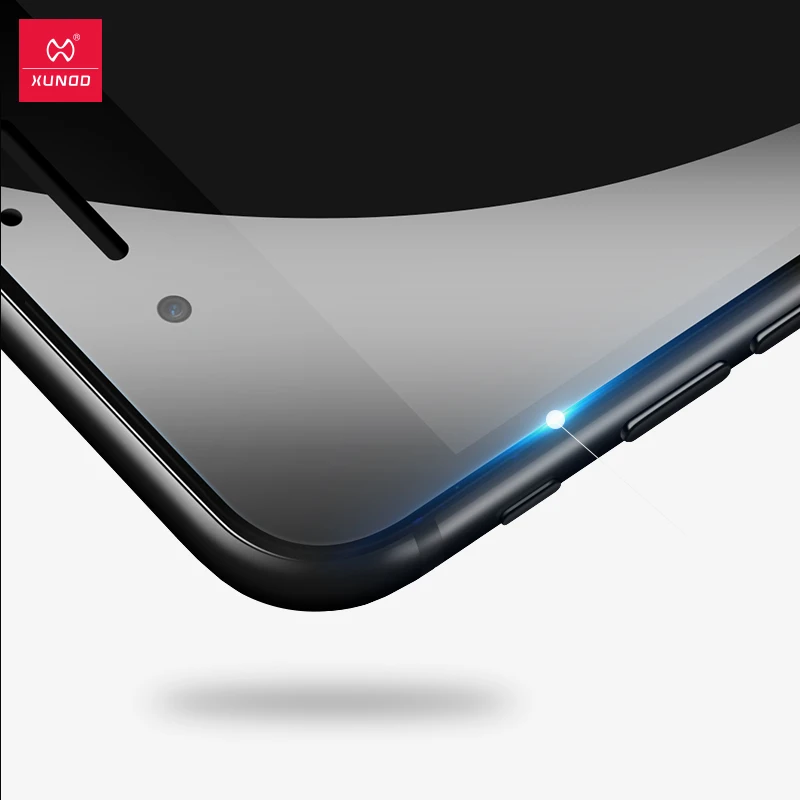 2 шт. Xundd закаленное стекло для Iphone 11 11pro Max X Xr Xs 6 7 8 9 Plus Защитная пленка для экрана 2.5d 9h