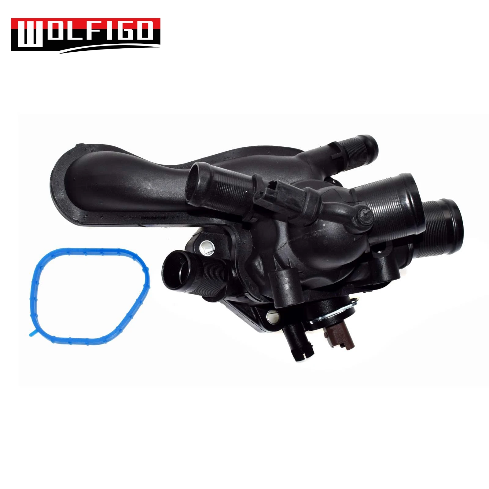 WOLFIGO Новый термостат + Корпус в сборе для MINI R56 R55 peugeot 207 208 308 508 2008 3008 1 4 6 16VTi 9808646980