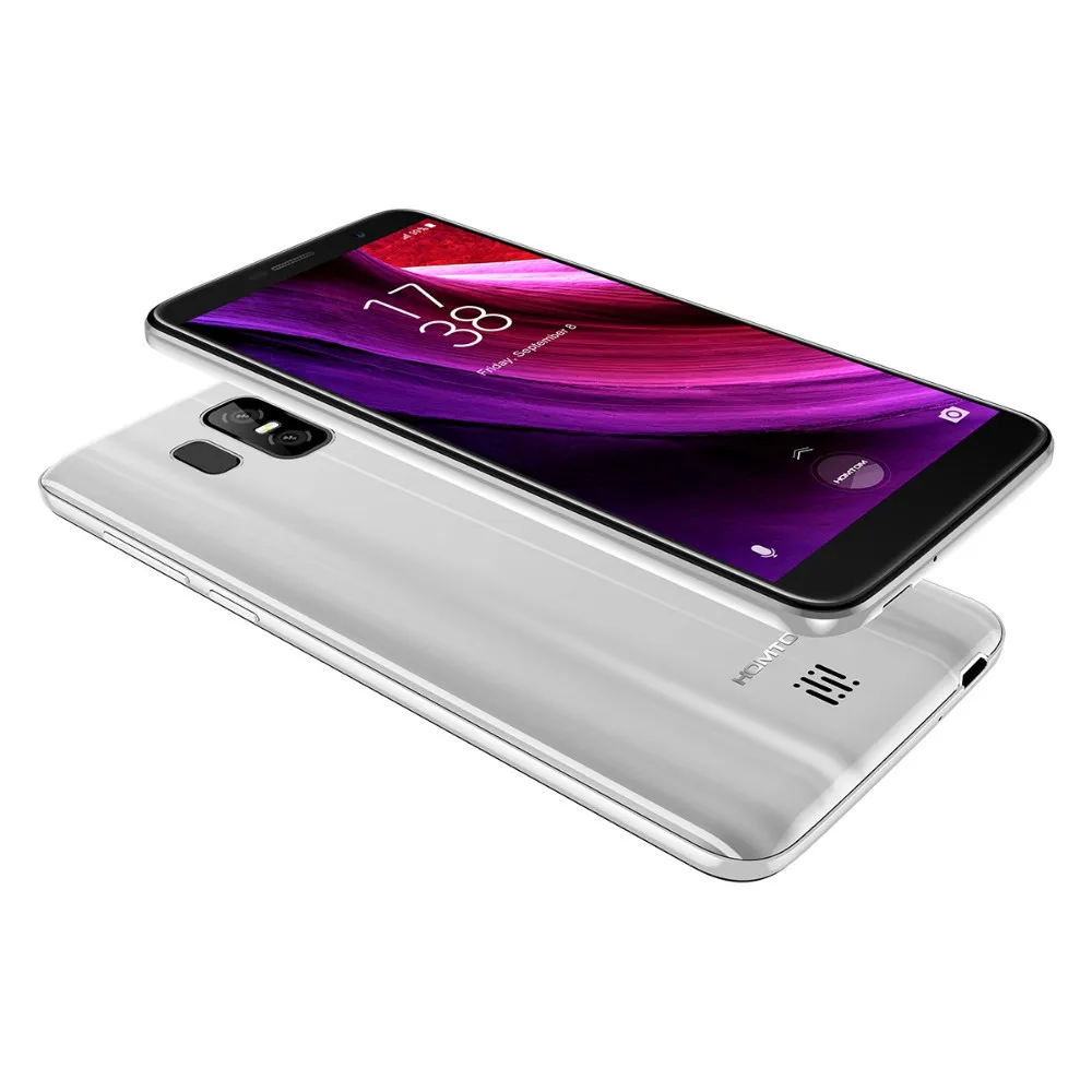 HOMTOM S7 смартфон 5 &quotHD 18:9 1280*640 mtk6737 четыре ядра 3G RAM 32G ROM 2900 мАч две задних камеры 13MP 8MP