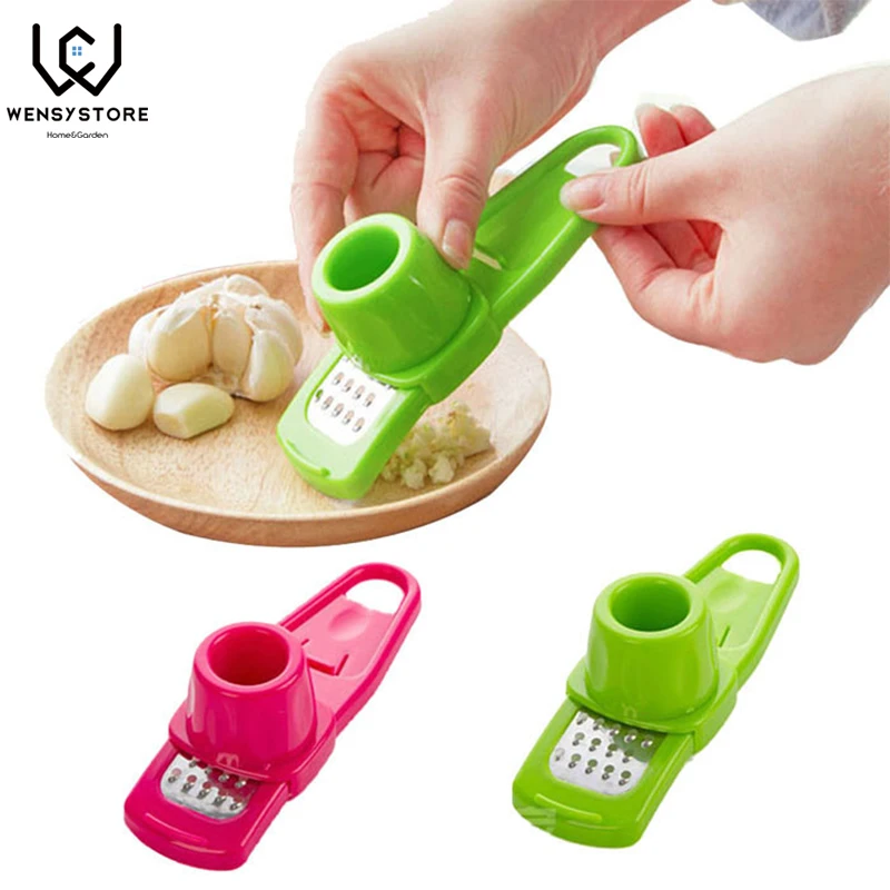 1PC Multi Functional Ginger Garlic Grinding Grater Planer Slicer Cutter