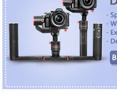 Feiyutech fy-Summon Plus 3-осевой Ручной Бесщеточный Gimbal стабильзатор Камеры Стабилизированный 4 К 1080 P Действий Камеры 16 Мегапикселей 2.0 Дюймов HD Дисплей