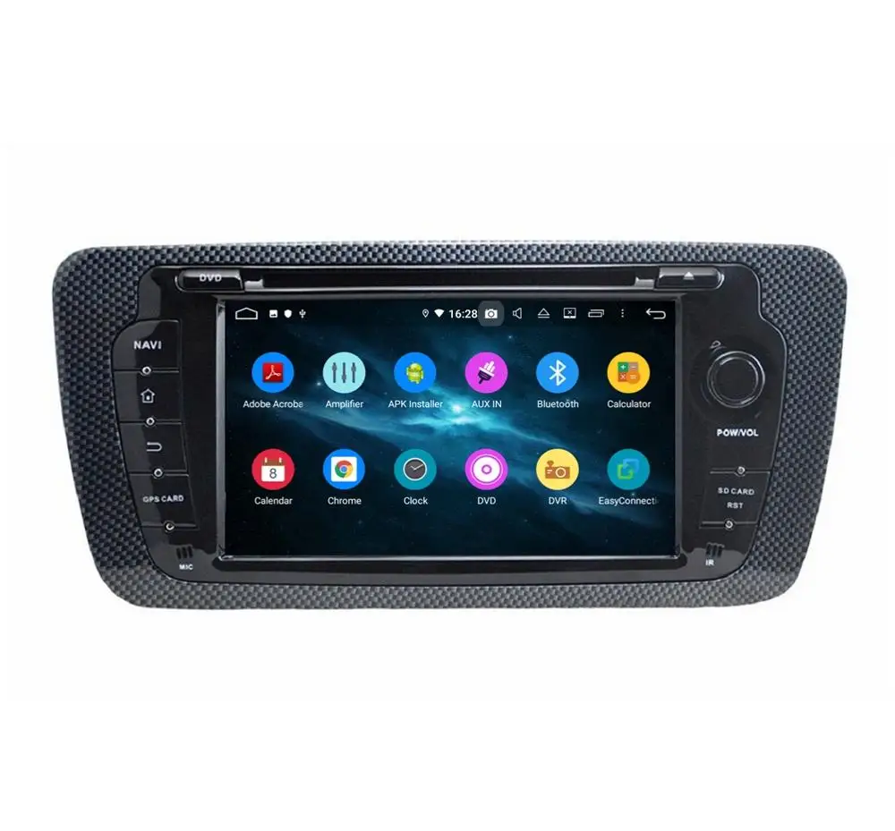 Discount 4GB RAM Octa Core 2 din 7" Android 9.0 Car Radio DVD Player for Seat Ibiza 2009-2014 GPS WIFI Bluetooth 4.2 USB DVR Mirror-link 2