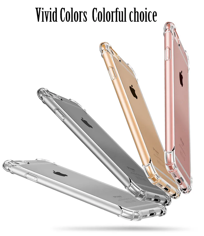 سوبر للصدمات واضح لينة حقيبة لهاتف أي فون X 6 s 6 S 7 8 زائد 6 زائد 6 SPlus 7 زائد 8 زائد السيليكون الفاخرة الغطاء الخلفي للهاتف الخلوي سوبر للصدمات واضح لينة حقيبة لهاتف أي فون X 6 s 6 S 7 8 زائد 6 زائد 6 SPlus 7 زائد 8 زائد السيليكون الفاخرة الغطاء الخلفي للهاتف الخلوي