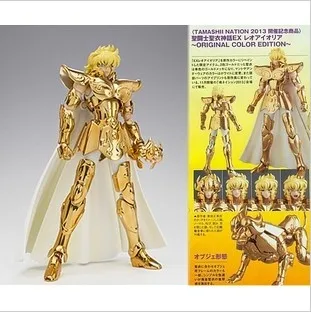 

Free shipping Bandai Saint Seiya Cloth Myth Soul Limited Gold EX Original color Edition Leo Aioria