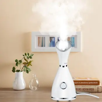 

Nano Water Spray Facial Steamer Moistruizing Sprayer Cosmetic Skin Beauty Care EU Plug Steamer for Face Hot