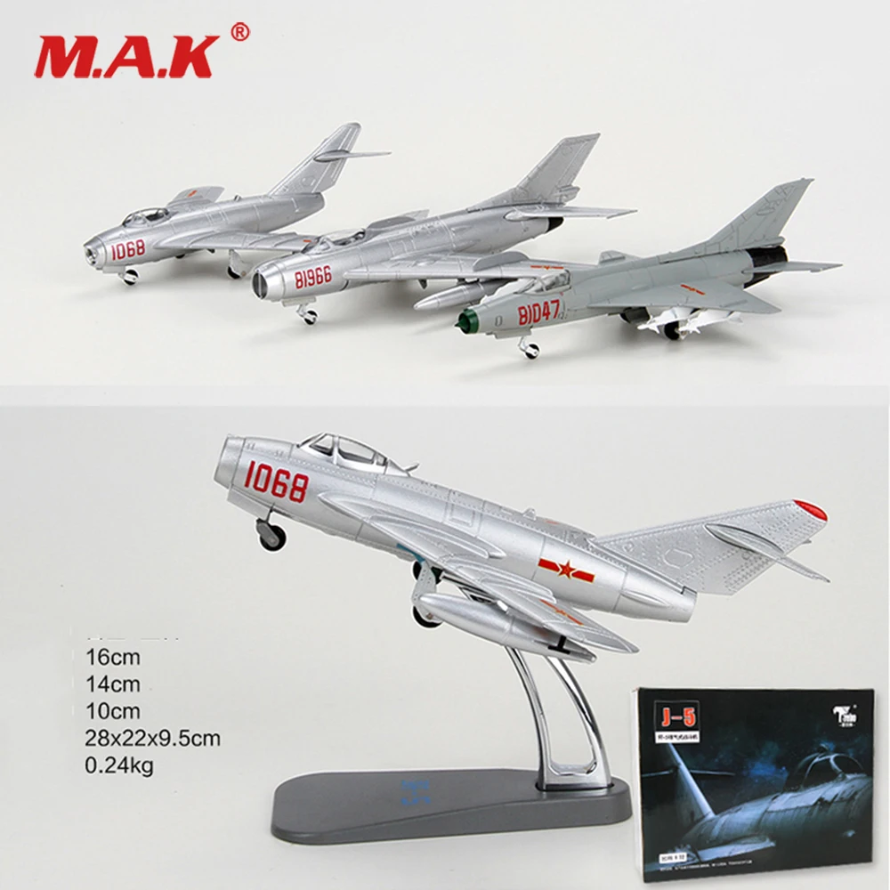 Collectible Airplane Model Toys for Children 1/72 Diecast Alloy J 5/J 6