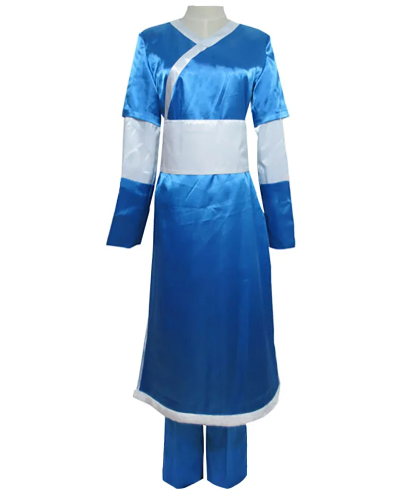 

The Legend of Korra Avatar The Last Airbender Cosplay Costume Katara Uniform Helloween Custom-made