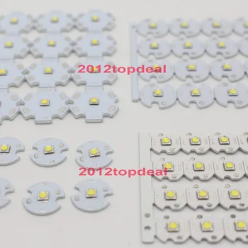 

10PCS Cree XPG2 led XP-G2 1-5W LED Emitter Cold White 6000-6500K with 20/16/14/12 Star PCB for Flashlight/spotlight/Bulb