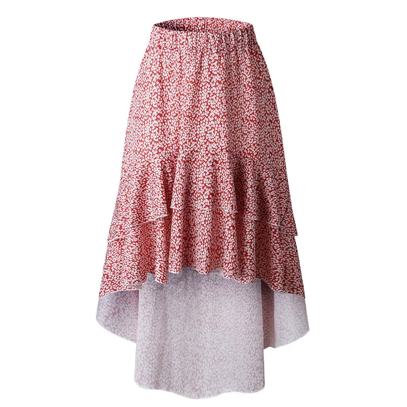 Spring Summer Autumn Hot Selling New Style Women's Sexy Casual Party Printing High Waist Hip Long Ankle length Skirt R11 (3)