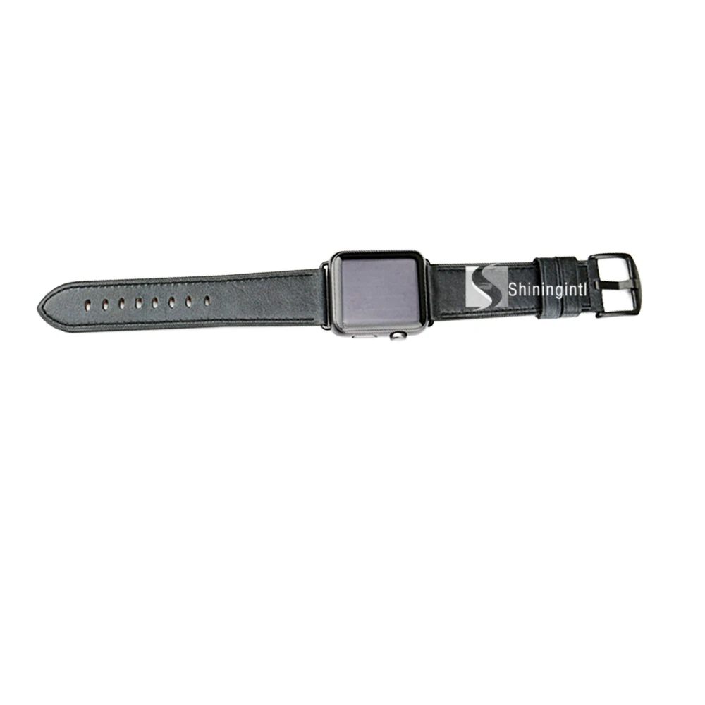 Smochm ремешки из натуральной кожи на заказ для iwatch Apple Watch 42 мм 44 мм серии 4 3 2 1 Nike+/Hermes/Edition