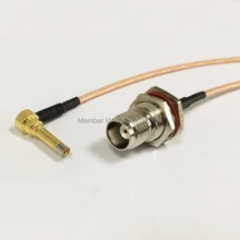 Беспроводной модем Провода TNC Женский Джек MS156 разъем под прямым углом RG316 быстрая 15 см 6"