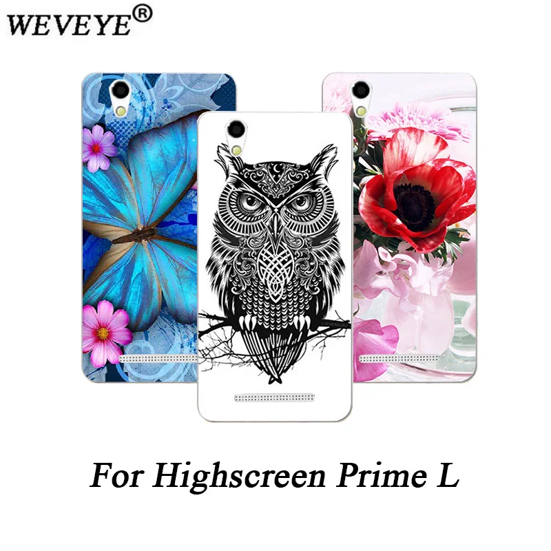 

High Quality Soft TPU Phone Case for Highscreen Prime L Fashion Patterns Silicon Case Cover For Highscreen Prime L back cases