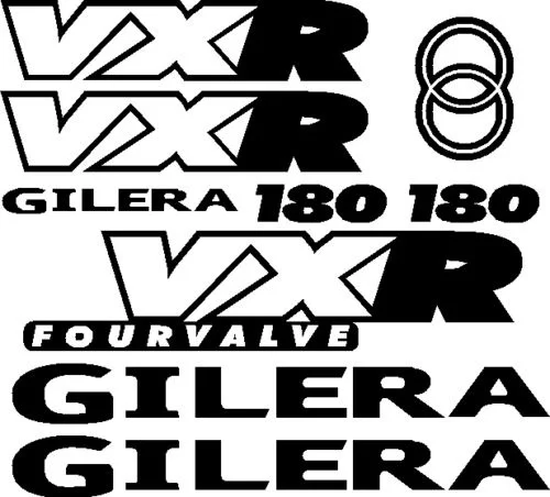 

For Gilera VXR180 180VXR VXR 180 Scooter Runner Moped Decals Stickers Graphics