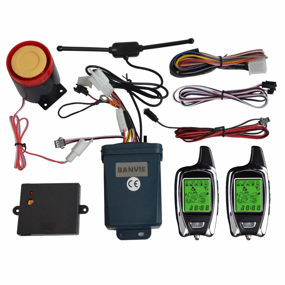 2 way motorcycle alarm system