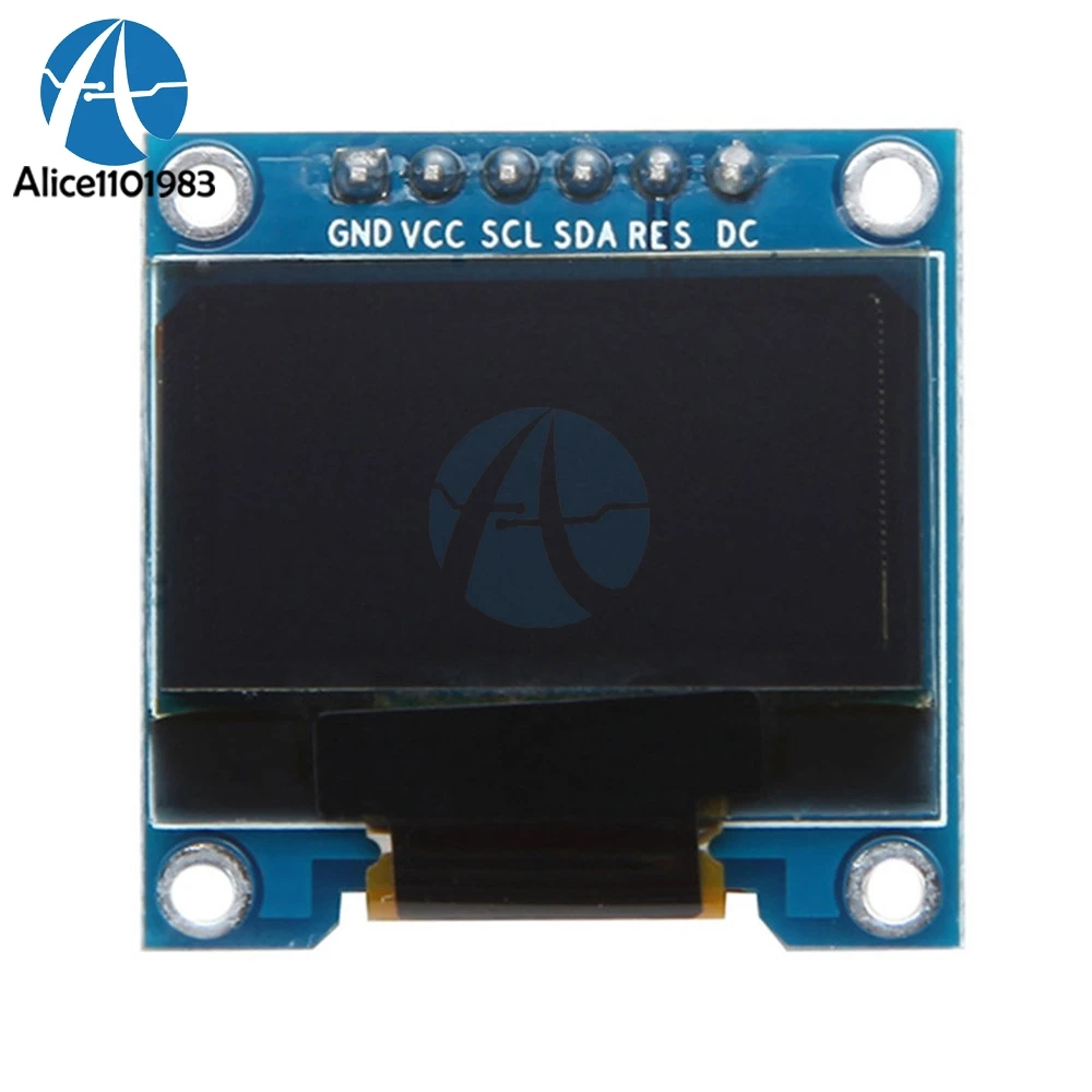 SSD136 0,96 дюймов 6Pin 12864 SPI IIC IEC цифровой OLED ЖК-дисплей модуль 0,96 ''плата для Arduino 51 SMT32 привод желтый синий