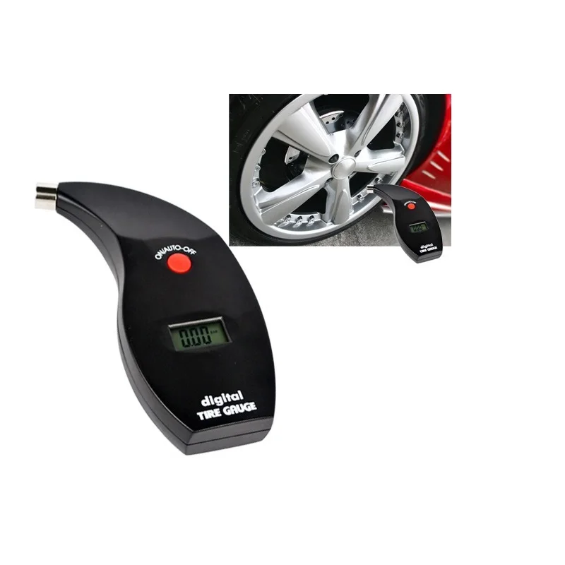 Stock Clearance LCD Digital Tire Pressure Gauges Bilingual Testers
