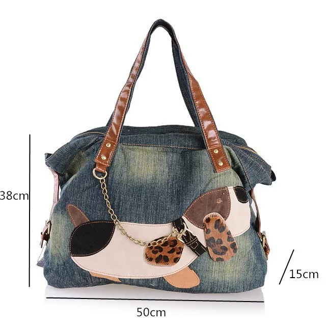 denim bag