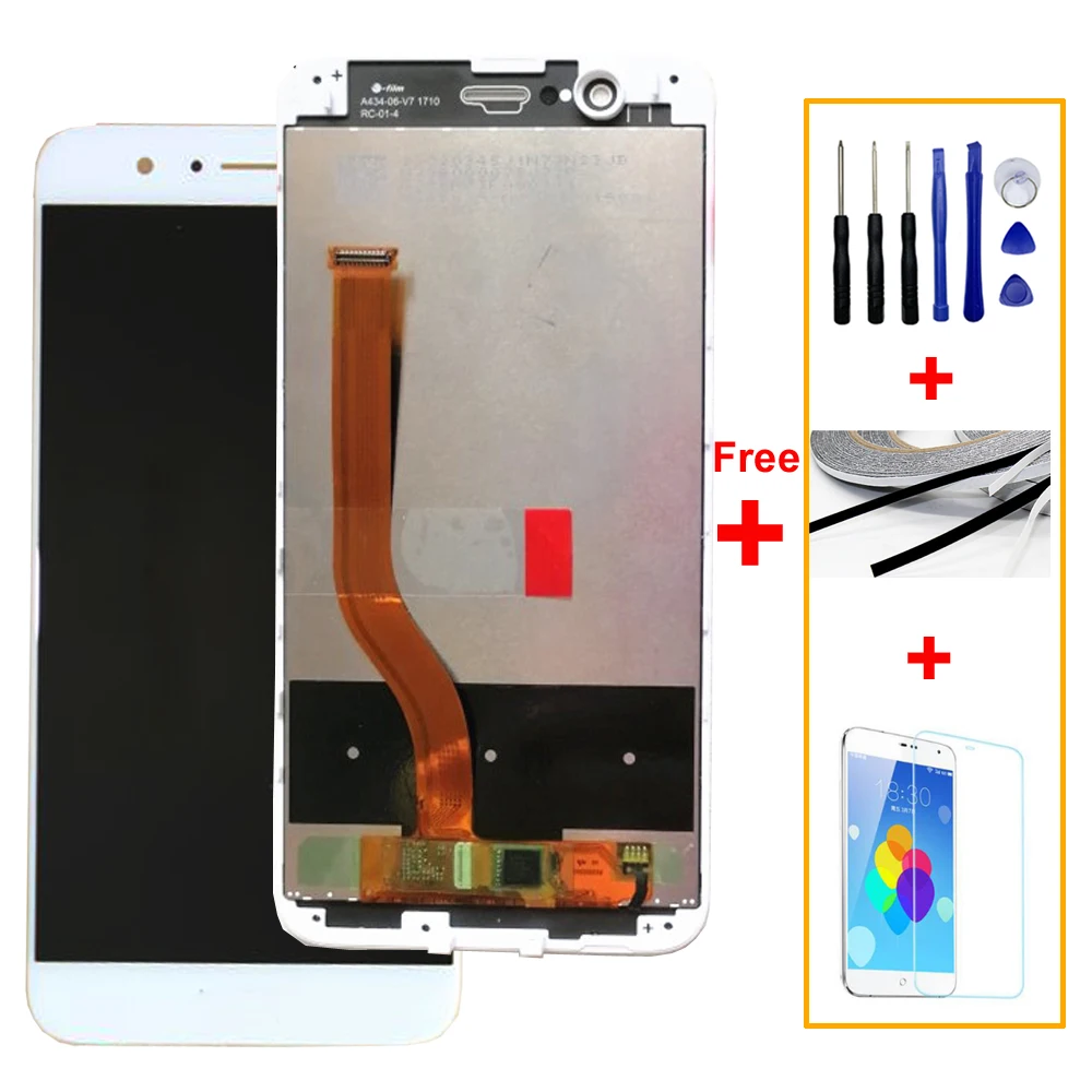

New Original Grade A+++ 5.7 Inch LCD With Frame LCD Screen Display For HUAWEI Honor V9 LCD Screen With Digitizer