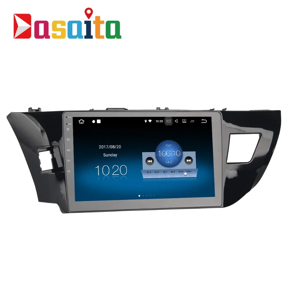 

Dasaita 10.2" Android 8.1 Car GPS Player Navi for Toyota Corolla 2014-2016 with 2G+16G Quad Core Stereo Multimedia No DVD