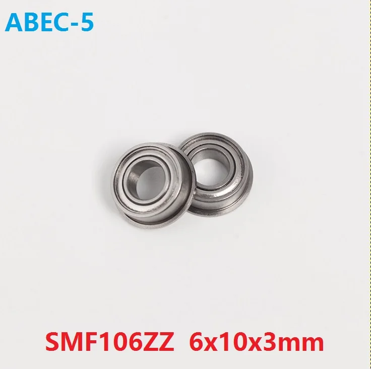 50pcs-lot-abec-5-smf106-smf106zz-sf676zz-sf676-zz-zz-flange-flanged-deep-groove-ball-bearing-stainless-steel-6-10-3mm-6x10x3mm