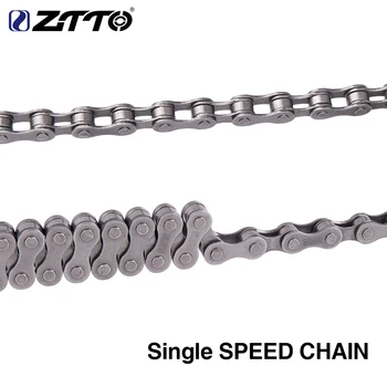 

ZTTO MTB Mountain Bike Hardened Fixed Gear Single Speed 1speed 1s Chain For City Bike Fixedgear Bicycle Parts