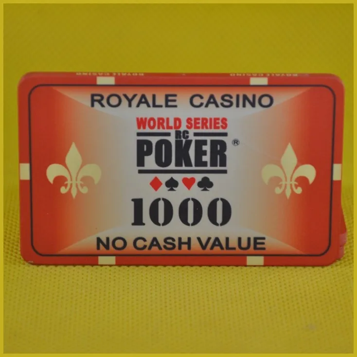 PK-2000-5 заказ образца, чип покера в прямоугольнике, 5 шт./партия, 5 различных чипов