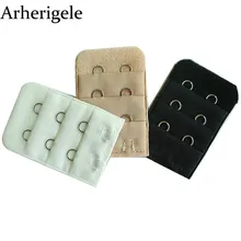 Arherigele 3 шт. бюстгальтер удлинитель ремень для женщин нижнее белье Интимные аксессуары 3 ряда 2 крючка Регулируемый Женский удлинитель для бюстгальтера