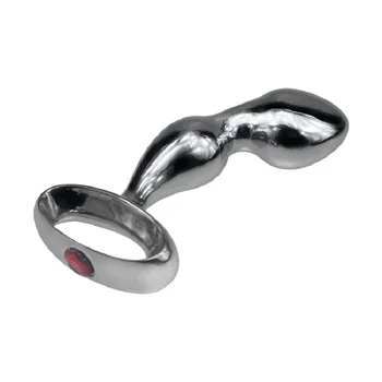 260g Dia 32mm Njoy Prostate Fun G-spot toy Chrome Plated Metal Anal Hook Butt Plug  Worx Luv Plug Adult Sex Massager Products 5