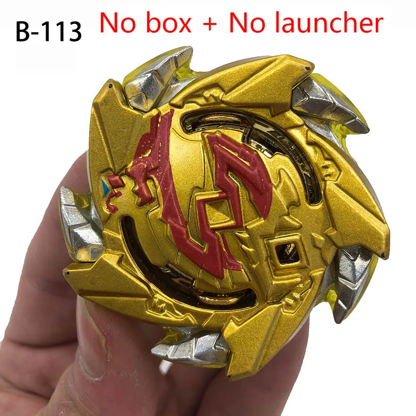 Золотая серия все модели пусковых установок Beyblade Burst игрушки GT Arena Bayblade Металл God Fafnir волчок Bey Blade Blades игрушка - Цвет: B113 no launcher