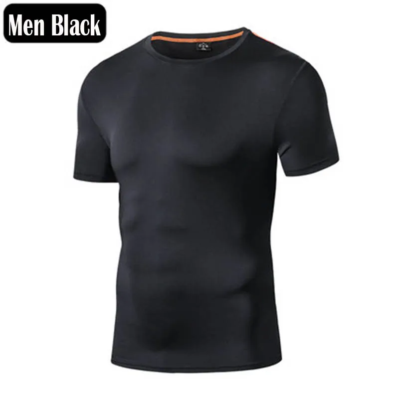 Sport Shirt Men Women Fitness Running T Shirts Breathable Quick Dry Tshirt Outdoor Unisex Gym Training Jogging Sportswear Cloth