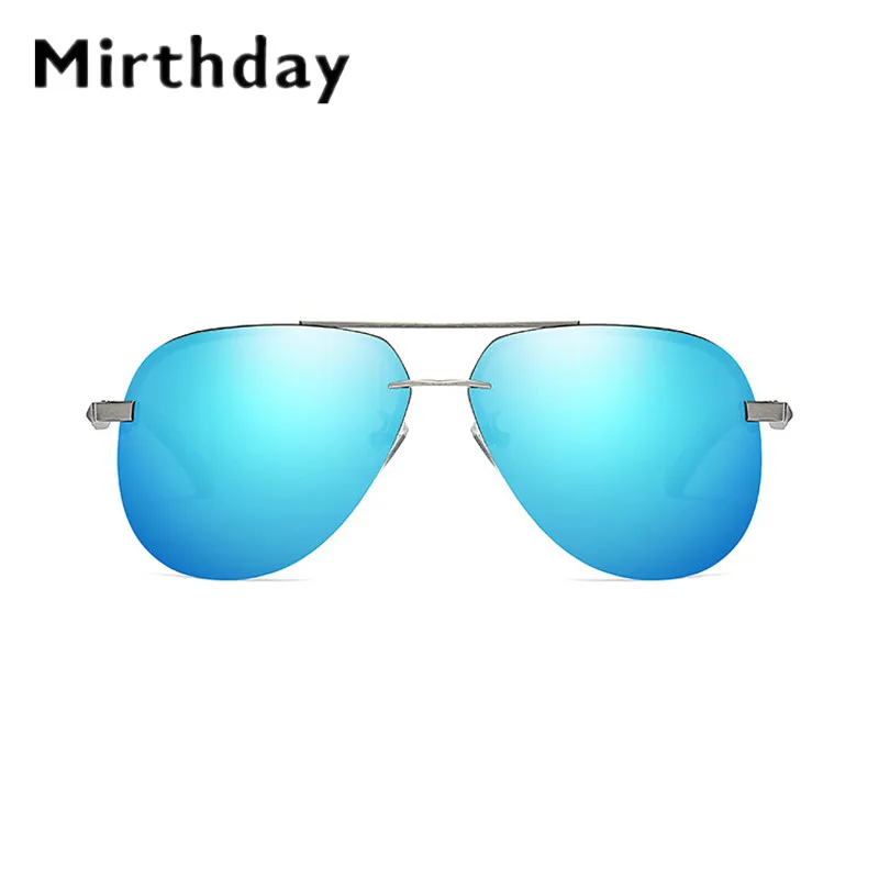 Ретро HD поляризованные алюминиевые солнцезащитные очки, мужские классические очки пилота для вождения, Женские винтажные зеркальные очки, очки UV400