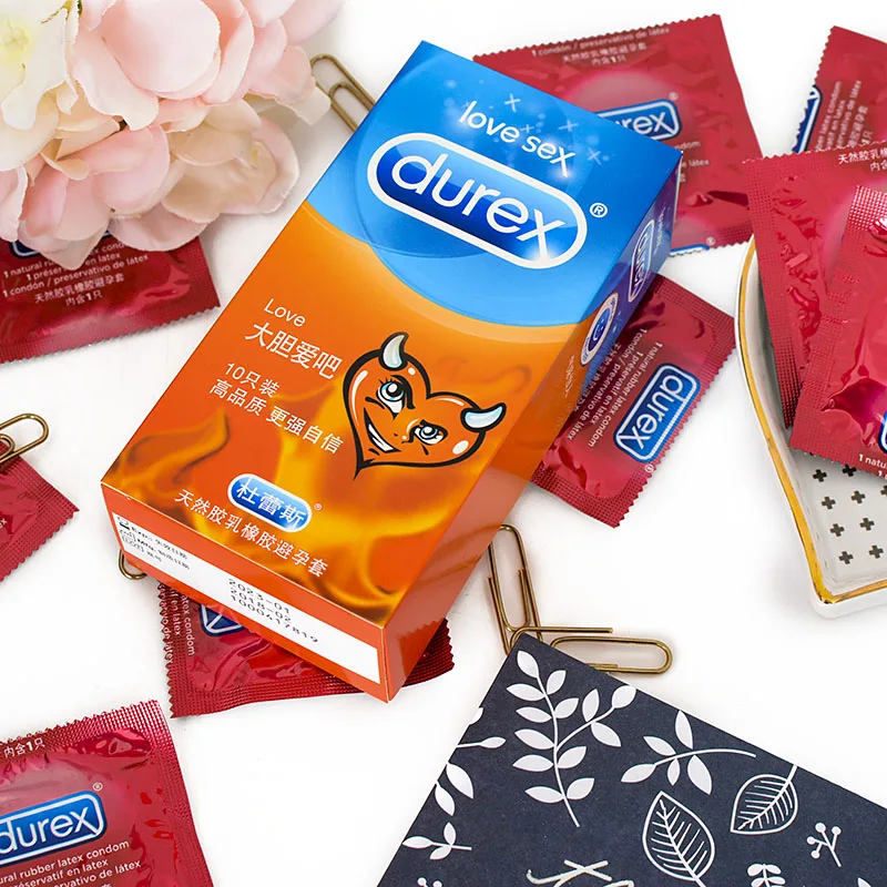 Durex Love ванильный ароматизированный презерватив со смазкой для мужчин
