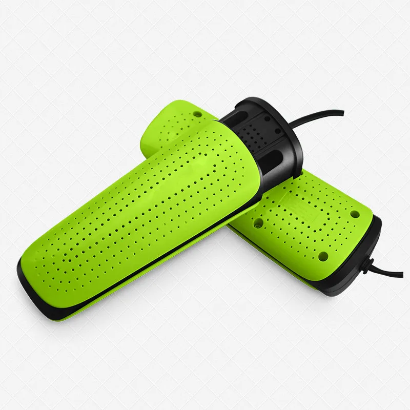 Timing optional retractable two core heating midsole dryer