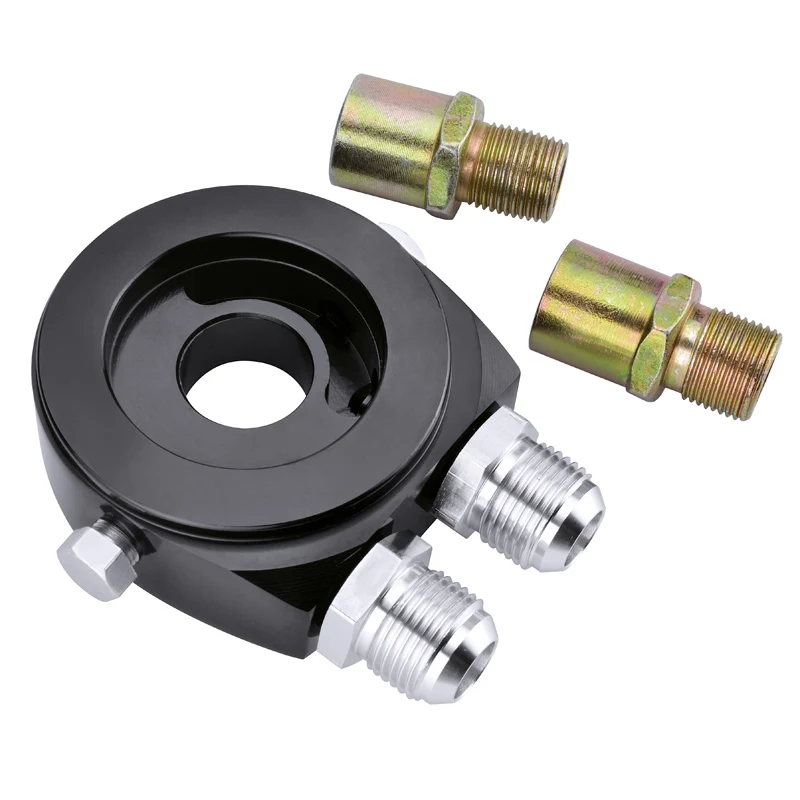 Universal M20x1.5 Oil Filter Sender Sandwich Plate Oil Cooler Adapter
