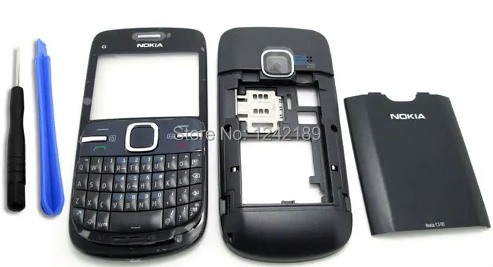 free shipping New replacement faceplate housing cover case + keypad for