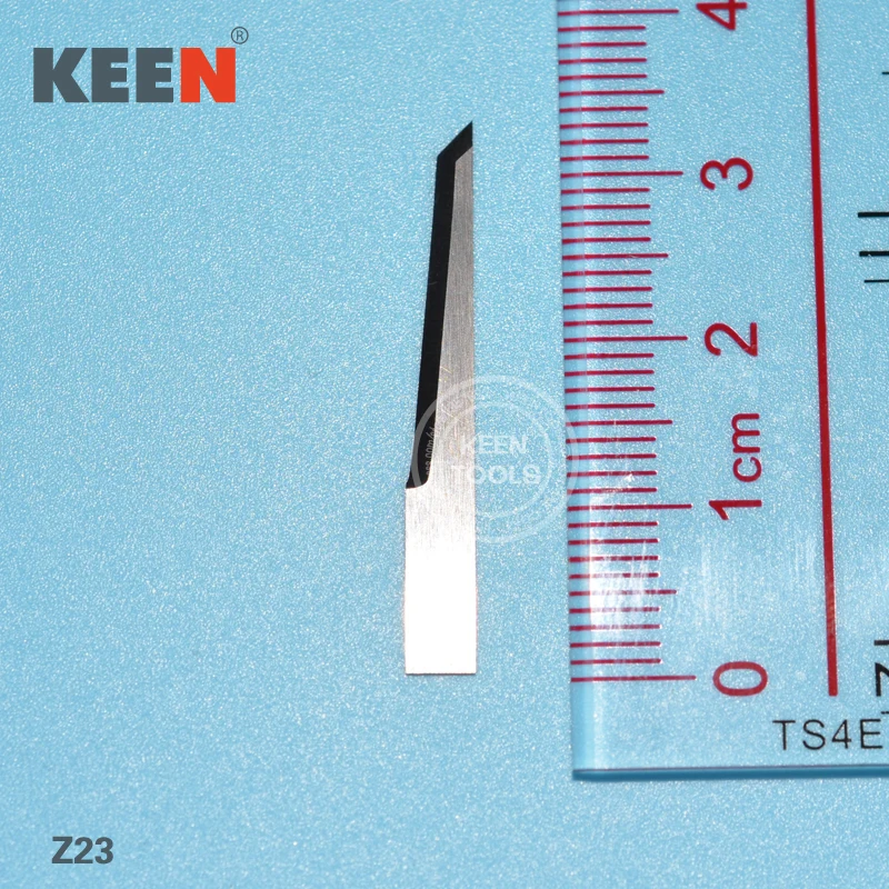 

Tungsten carbide tipped grooving blade / wedge blade for flock textile foils,felt, carboard,rubber Z23