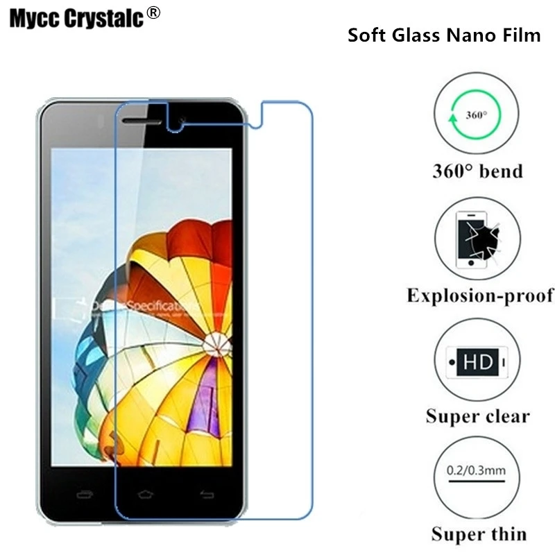 

Super thin clear Soft Glass Nano Explosion-proof Screen Protector Film For DOOGEE Valencia DG800 Protective film