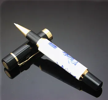 

jinhao porcelain pen High Quality Metal Roller Ball Pen For Business Writing Office Supplies Free Shipping