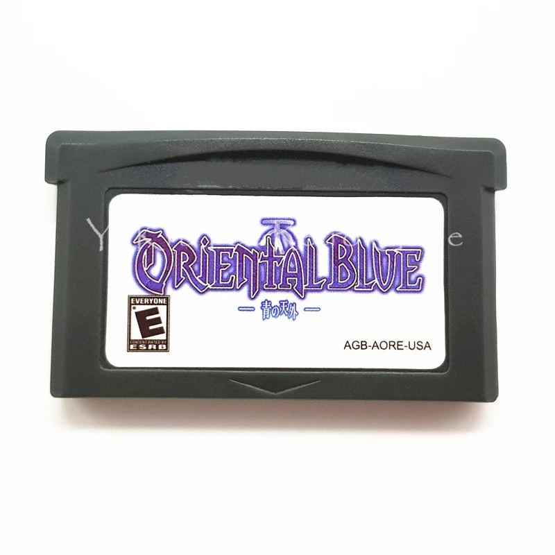

Oriental Blue-Ao no Tenga Video Game Memory Cartridge Card for 32 Bit Console Accessories US Sticker English Language