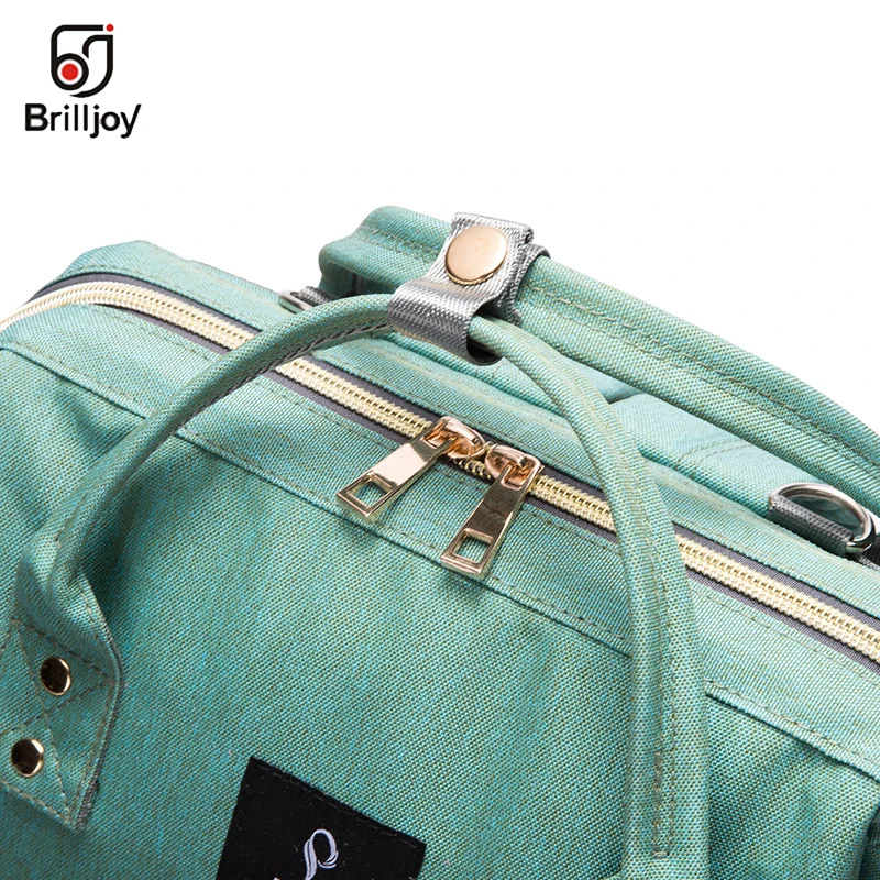 Brilljoy USB интерфейс путешествия рюкзак для ношения ребенка за спиной большой объем для воды доказательство Сумка для подгузников переноски Bolsa сумка уход за ребенком