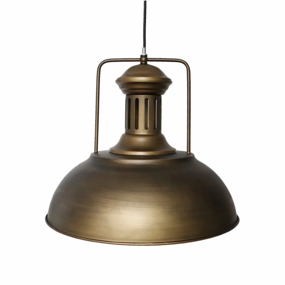 Винтажный подвесной светильник в стиле лофт с одной головкой, подвесной светильник в виде горшка, металлический промышленный подвесной светильник для столовой, подвесной светильник