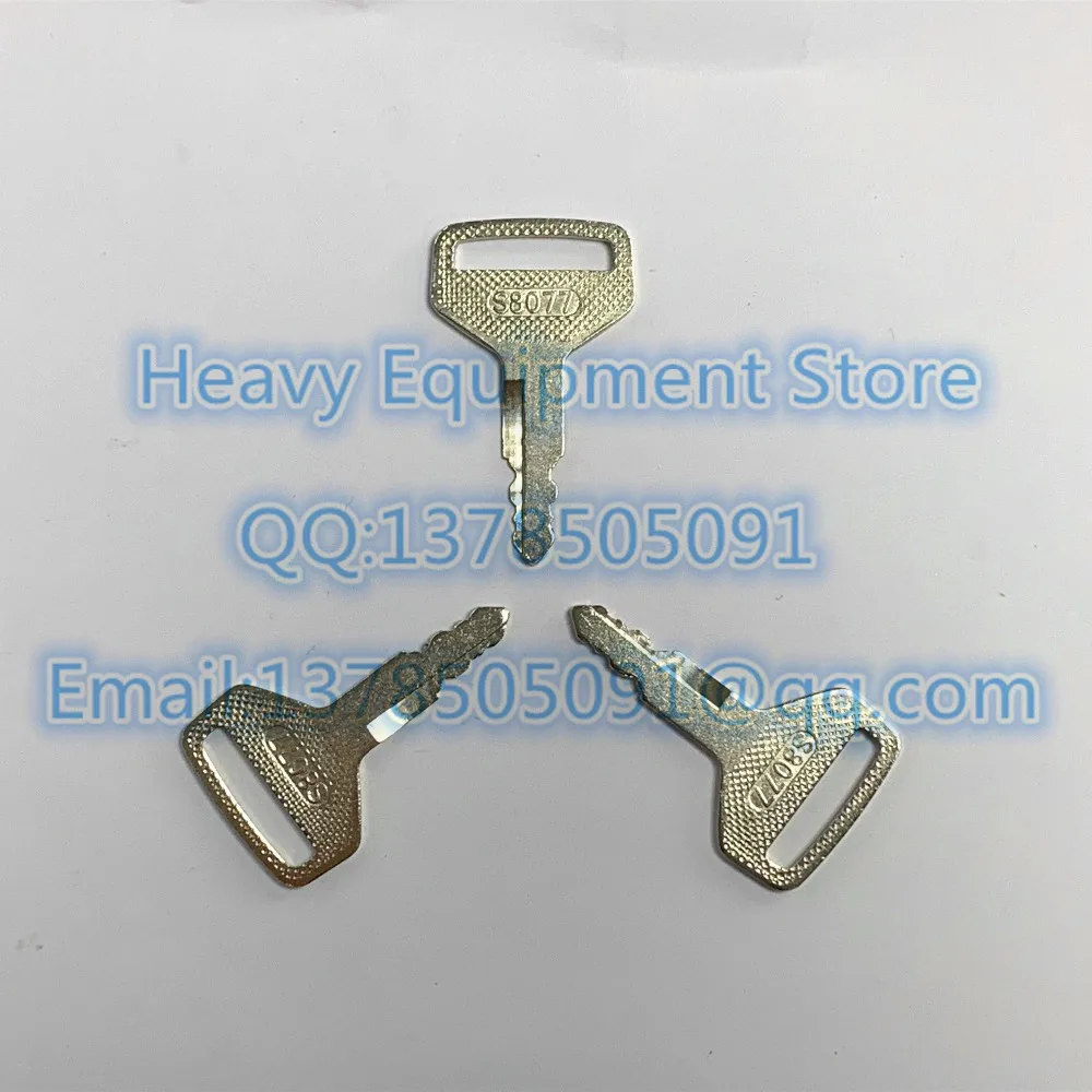 3 PCS 36919-75190 Ignition Start Starter Keys for Kubota M Series Cab Tractors S8077 | Автомобили и мотоциклы