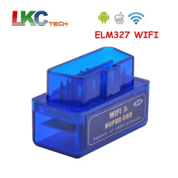 

2019 New Version Super Mini Wifi ELM327 ElM 327 Wifi V1.5 OBD 2 II Car Diagnostic Tool OBD2 Scanner Support Android & IOS System