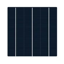 Класс 100 шт 4,38 Вт 3BB мульти/поли солнечные элементы с высокой эффективностью более 18%, сырье для солнечные ФЭ-панели/модули
