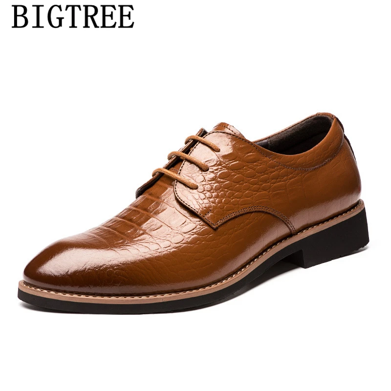 

Crocodile Shoes Men Classic Mens Dress Shoes Genuine Leather Luxury Italian Brand Office Shoes Men Formal Coiffeur Buty Meskie