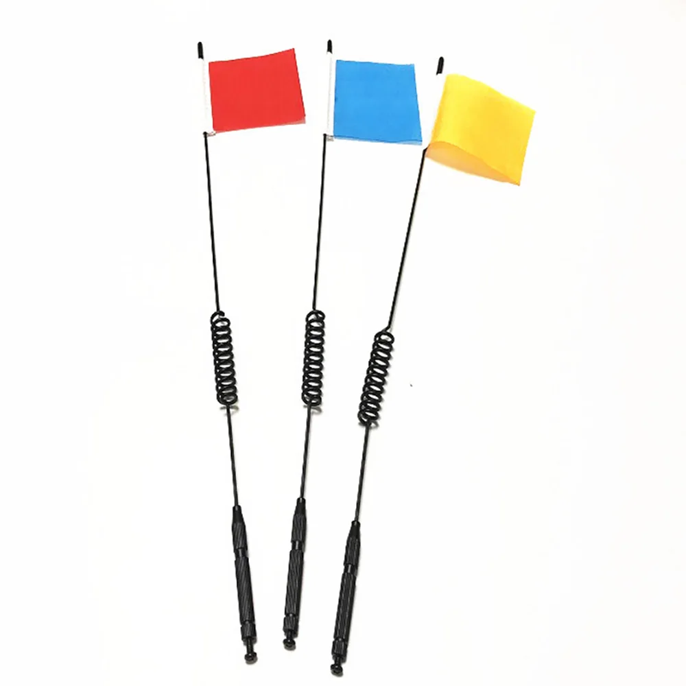 290mm Metal Decorative Antenna with Flag For 1/10 RC Car HSP Axial