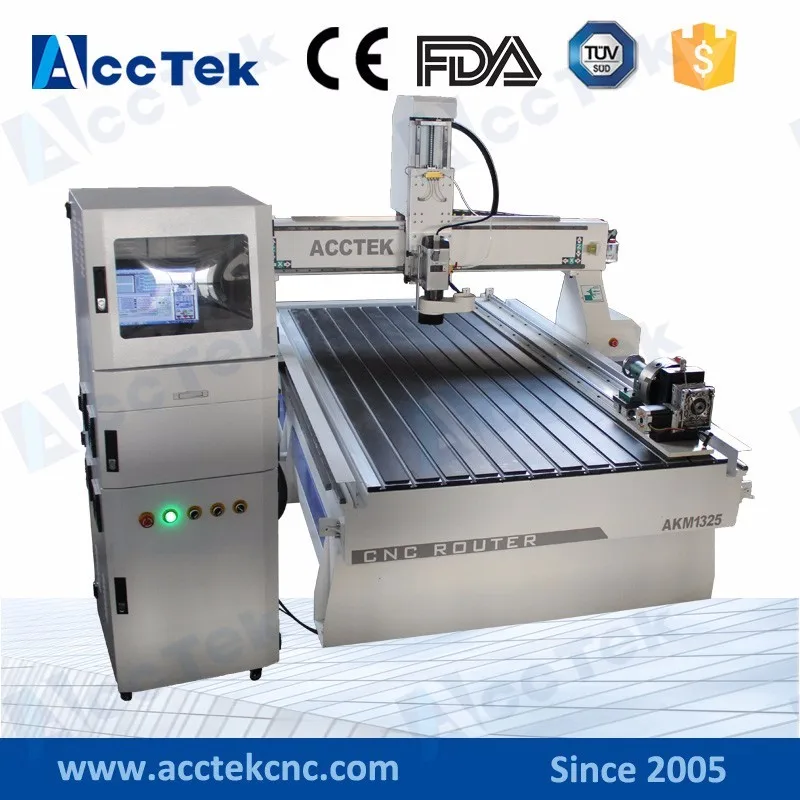 4 axis cnc milling router machine AKM1325-2