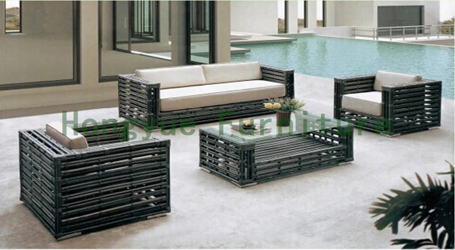 Modern rattan living room sofa in rattan,rattan home furniurein Living